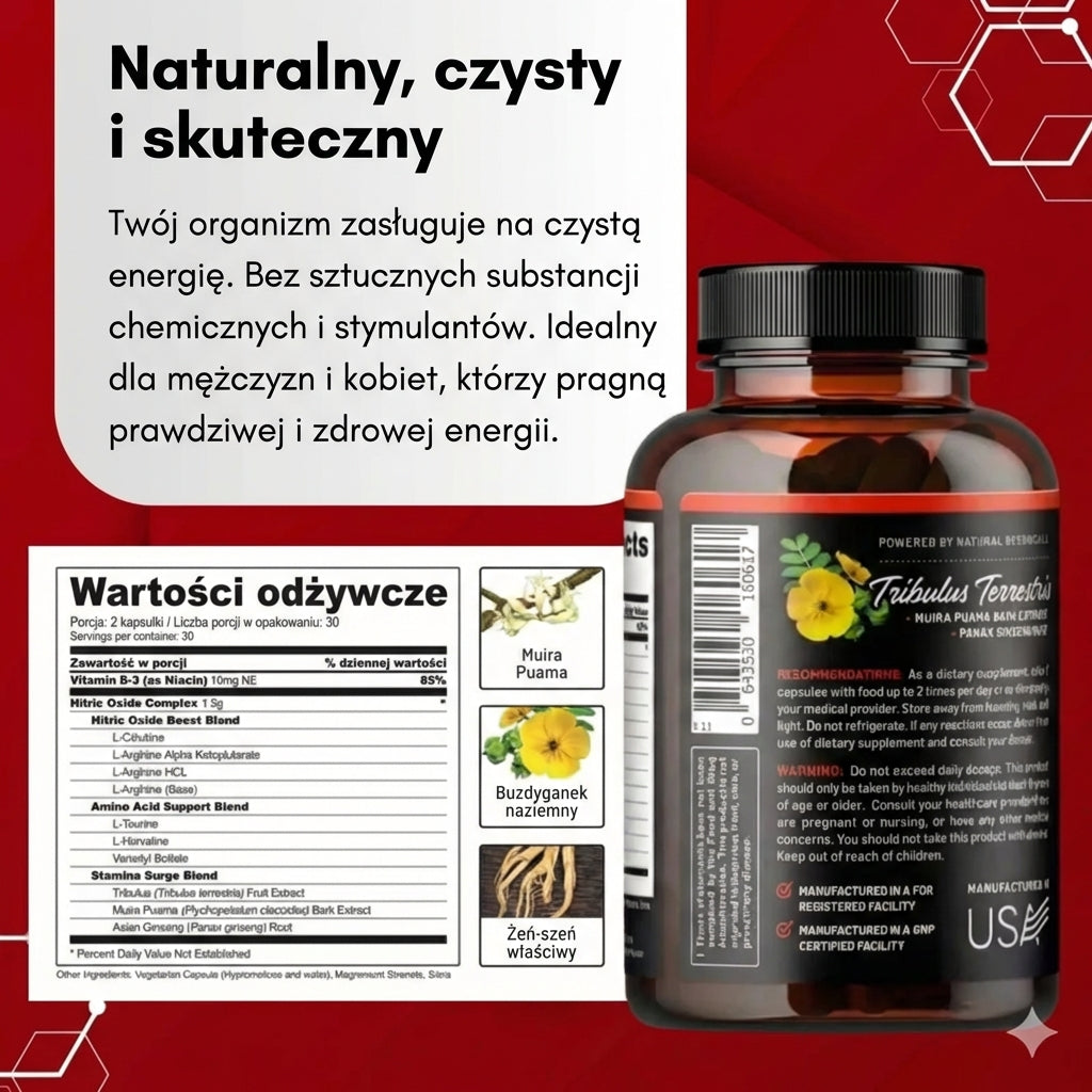 Booster Wydajności Tlenku Azotu